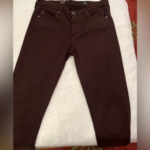 AG Adriano Goldschmied Dark Brown Pants